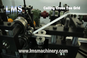 LMS Ceiling Cross Tee Grid Production Line
